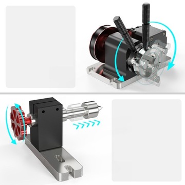 Четвертая ось скорости CNC TwoTrees, дополнительно к TTC 450
