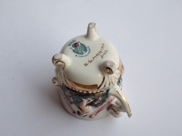 Фарфоровая чашка G B R. Capodimonte R.S. Марино Италия