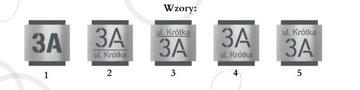 Адресная табличка НОМЕР | АДРЕС ДОМА, ЗАБОР| 25х25см