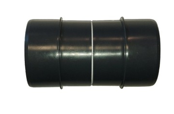Вытяжной камин с угловой розеткой fi110 DAKAJ GRAPHITE