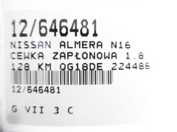 ALMERA N16 CÍVKA 224486N015 1,8 16V AIC-4004G