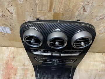 MERCEDES W205 CARBON ЦЕНТРАЛЬНАЯ ТУННЕЛЬНАЯ ПАНЕЛЬ