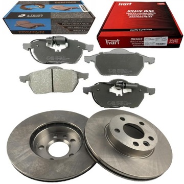 TARCZE KLOCKI PRZÓD VW SHARAN I 7M 1996-2010 288mm