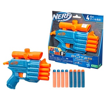 HASBRO NERF ELITE 2.0 PROSPECT QS-4 F4190