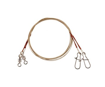 PRZYPON STALOWY STALKA 1x7 2szt 10kg 20cm