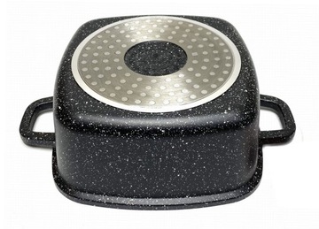 Набор кастрюль Zilner, алюминий, керамико-мраморное покрытие, 6 шт.