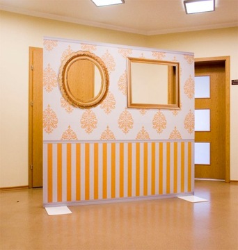 ФОТОСТЕНА для свадебного банкета 195х190см УЗОРЫ