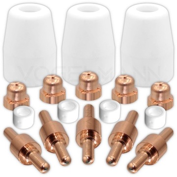 Zestaw 17 el. PT-31 PT31 Dysze Elektrody CUT40