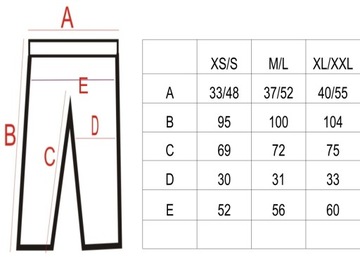 Spodnie dres luźne bawełna prosto od prod S/XS