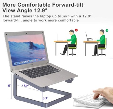 Стол для ноутбука HINOTORI STAND DARK GREY