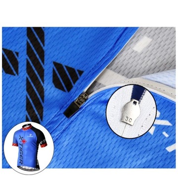 KOSZULKA NA ROWER TERMOAKTYWNA Z ODBLASKIEM TERMO