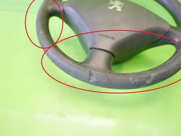 РУЛЕВОЕ КОЛЕСО + ПОДУШКА БЕЗОПАСНОСТИ PEUGEOT 307 PHI 01-05