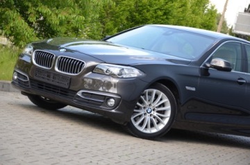 BMW Seria 5 F10-F11 Limuzyna Facelifting 528i 245KM 2014 LUXURY 528i 245KM LIFT SERWIS SKÓRA BI-XENON NAVI KAMERA PAMIĘCI 6WB VAT23%, zdjęcie 3
