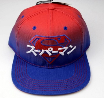 Czapka z daszkiem męska młodzieżowa SUPERMAN DC Comisc 55-60 SNAPBACK Haft