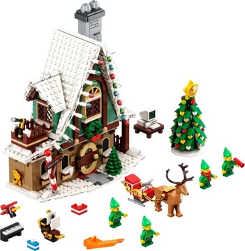 LEGO ELF ЗИМНИЙ ДОМ 10275 ЗИМНИЙ ДОМ