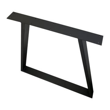 NOGA, NOGI DO STOŁU LOFT INDUSTRIALNE TRAPEZ PROFIL 6x2 CZARNA