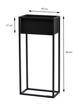 Металлический цветочный горшок, подставки для цветов, чехлы LOFT, 80х40х21см