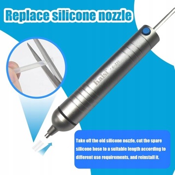 МОЩНЫЙ АЛЮМИНИЕВЫЙ РУЧНОЙ ПАЯЛЬНЫЙ ЭКСТРАКТОР TINN - KAISI K-331 HQ