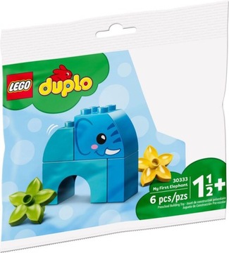 LEGO Duplo Klocki 30333 MóJ PIERWSZY SŁOŃ 18m+