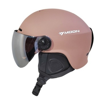 Kask narciarski z goglami, różne kolory, L/58-61CM
