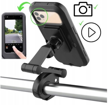 Водонепроницаемый ДЕРЖАТЕЛЬ ДЛЯ ВЕЛОСИПЕДА ЧЕХОЛ ДЛЯ ТЕЛЕФОНА РЕГУЛИРОВКА РУЛЯ СМАРТФОНА