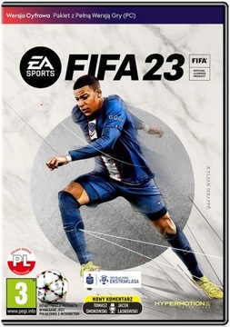 Gra FIFA 23 na PC wersja polska cyfrowa w pudełku BEZ PŁYTY