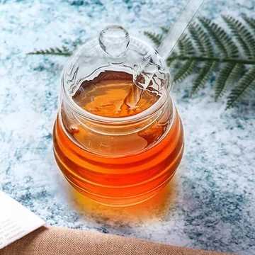 2 шт. Бутылка для хранения из прозрачного стекла.