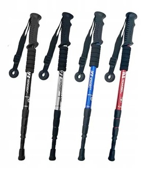 KOMPLET KIJKI TREKKINGOWE 2 ANTISHOCK 65-135 CM