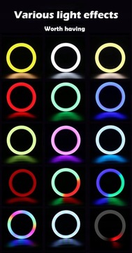 Светодиодная кольцевая лампа RING LIGHT 10,2-дюймовый штатив с дистанционным управлением