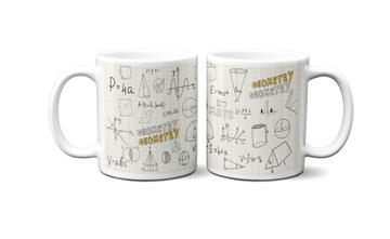 Piękny Kubek Matematyczny Matematyka Geometria v1