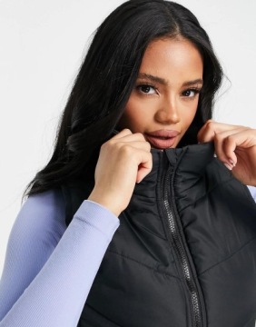 F2D007 ЧЕРНЫЙ ЖИЛЕТ С РЕЗЬБОЙ S