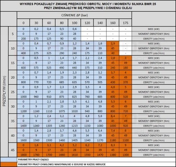 SILNIK HYDRAULICZNY BMR 25 O2W25 HYDROLIDER