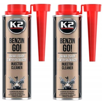 K2 - BENZIN GO! - DODATEK DO BENZYNY - 250 ml 2 SZTUKI