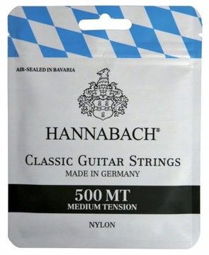 Struny do gitary klasycznej HANNABACH 500MT German