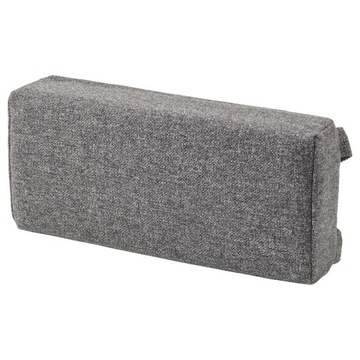 IKEA AKERVINDEFLY PODUSZKA WSPARCIE LĘDŹWIOWE SZARA 32x14,5x6,5 CM