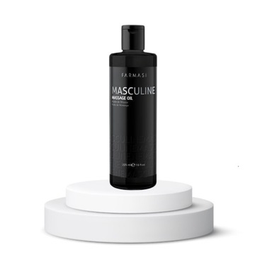 Farmasi Masculine Men Olejek do masażu ciała dla mężczyzn - 225ml
