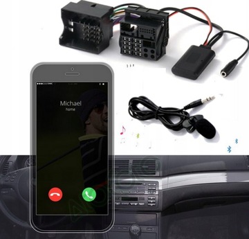 ADAPTER MODUŁ BLUETOOTH AUX MIKROFON 3metry OPEL