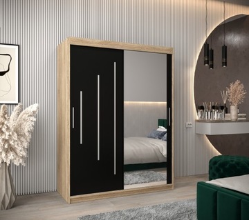 Szafa przesuwna do kawalerki na ubrania Y2 150 cm