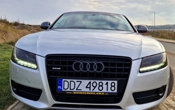 Audi A5 8T Coupe 3.0 TDI 240KM 2008 Audi A5 Coupe 3.0 TDI 240KM Quattro Manual Xenon LED Navi Kamera 3.0 240KM, zdjęcie 4