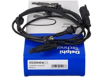 ДАТЧИК АБС DELPHI ЗАДНИЙ CITROEN C6 PEUGEOT 407