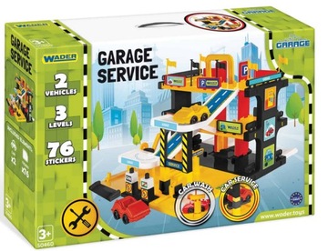 Wader 50460 Гараж Wader Сервисная парковка + автомобили