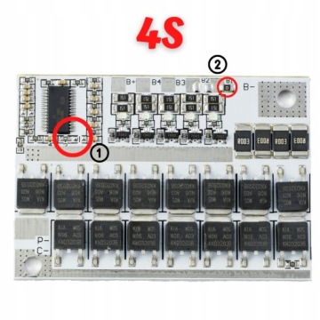 Balanser Li-Ion BMS 3S 100A 10,8 В | Ссылка зарядное устройство 18650