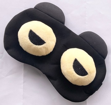 ПОВЯЗКА ДЛЯ СНЯТИЯ МАСКА РАССЛАБЛЯЮЩАЯ ГЛАЗ OLDMAN НА Резинка ЧЕРНАЯ