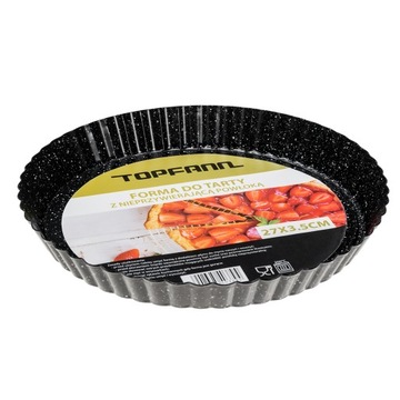 FORMA DO PIECZENIA TARTY 27CM WYJMOWANE DNO BLACHA