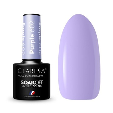 Lakier hybrydowy Claresa 602 Purple 5 g