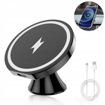 Magnetic Wireless Car Charger, Fast Charging Stand