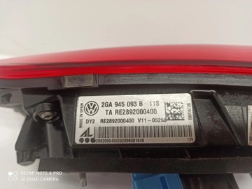 SVĚTLO LEVÝ ZADNÍ VOLKSWAGEN T-ROC 2GA945093B