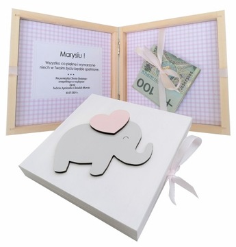 DUŻE PUDEŁKO XXL, PREZENT NA CHRZEST, METRYCZKA