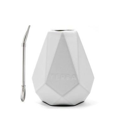 MATERO CERAMICZNE DIAMENT + BOMBILLA