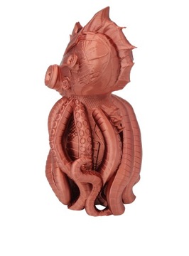 Осьминог в стиле стимпанк - башня для игральных костей - FatesEnd Octopunk Dice Tower DT1